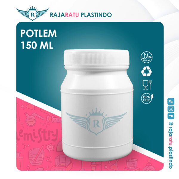 Potlem 150ml + Setcap Putih